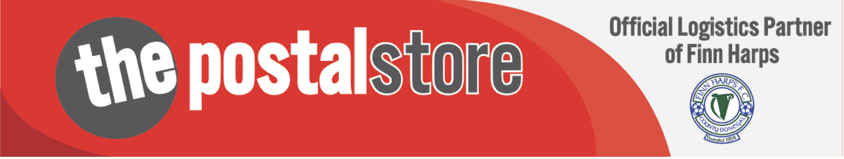 ThePostalStore Official Logistics Partner of Finn Harps