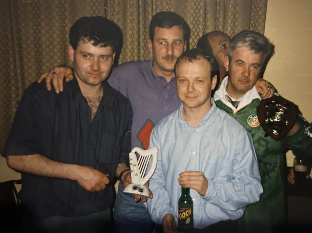  Kevin Fleming, David Stokes, Aiden ‘Turps’ Gallagher, U Drop Inn 1996