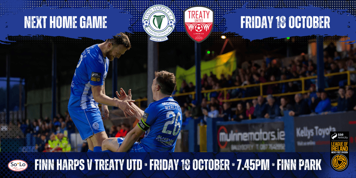 Finn Harps v Treaty Utd web banner